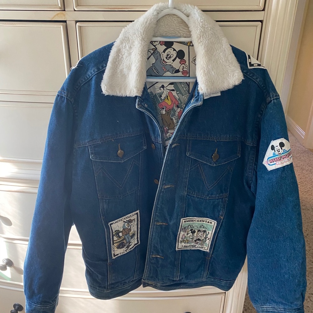 Rare Vintage Disney Denim Jacket - Picture 1 of 2